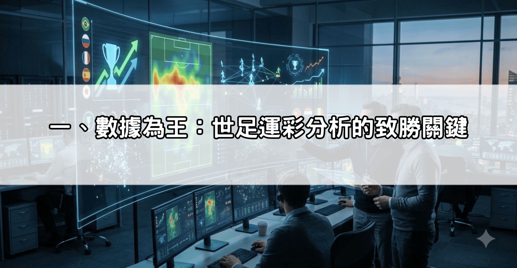 一、數據為王：世足運彩分析的致勝關鍵